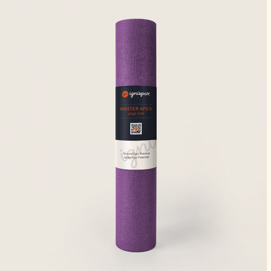 MasterApex Everyday Yoga Mat  5mm - Purple