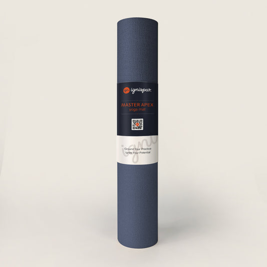 MasterApex Everyday Yoga Mat  5mm - Dark Blue